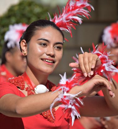 Kingdom of Tonga Perform The Lakalaka